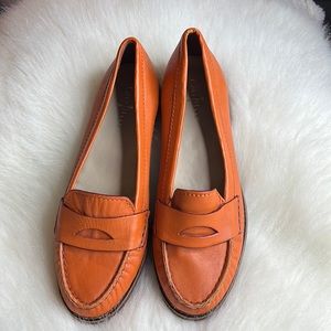 Cole Haan Monroe Penny Loafer Orange 8B